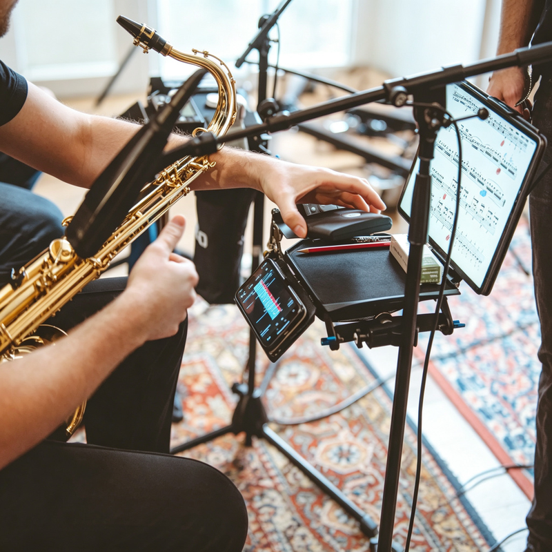 Modular Music Stand Board – Adjustable Workstation for Drummers, Musicians & Creators