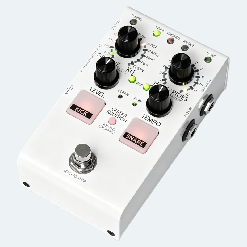 Intelligent Drum Machine Pedal – Create Custom Beats from Your Guitar