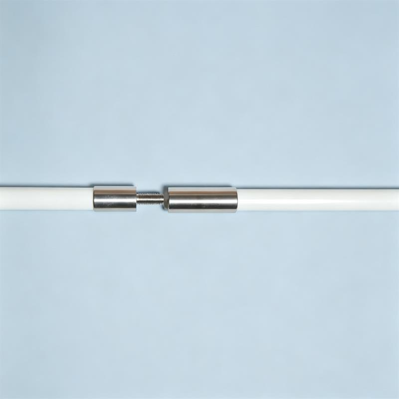 Shallow water anchor pole extension connection