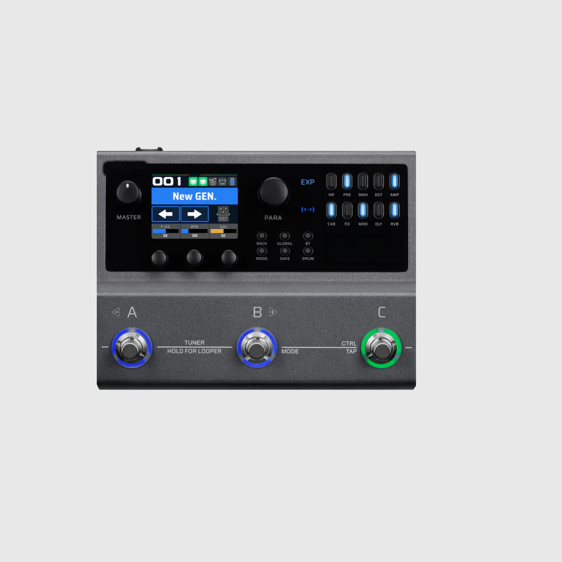 Multi-Effects Guitar Processor – 200+ Effects, IR Support & Looping