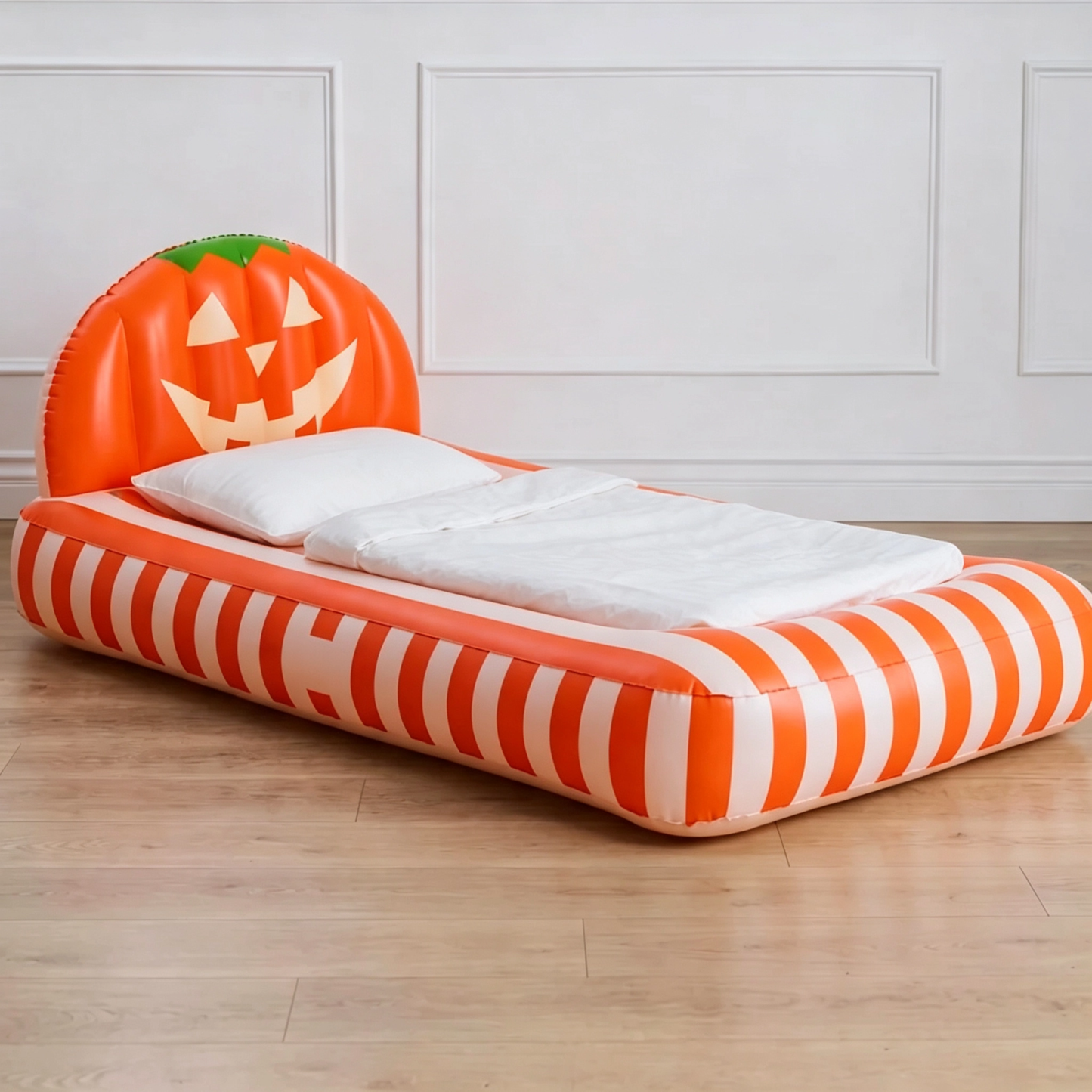 Pumpkin Kids Air Mattress – Cozy Inflatable Bed for Sleepovers & Adventures