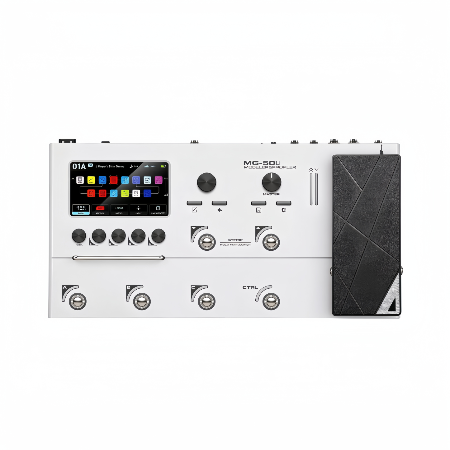 Advanced Guitar Amp Modeling Processor – 60+ Realistic Amp Tones, Multi-Effects & USB-C Recording Interface