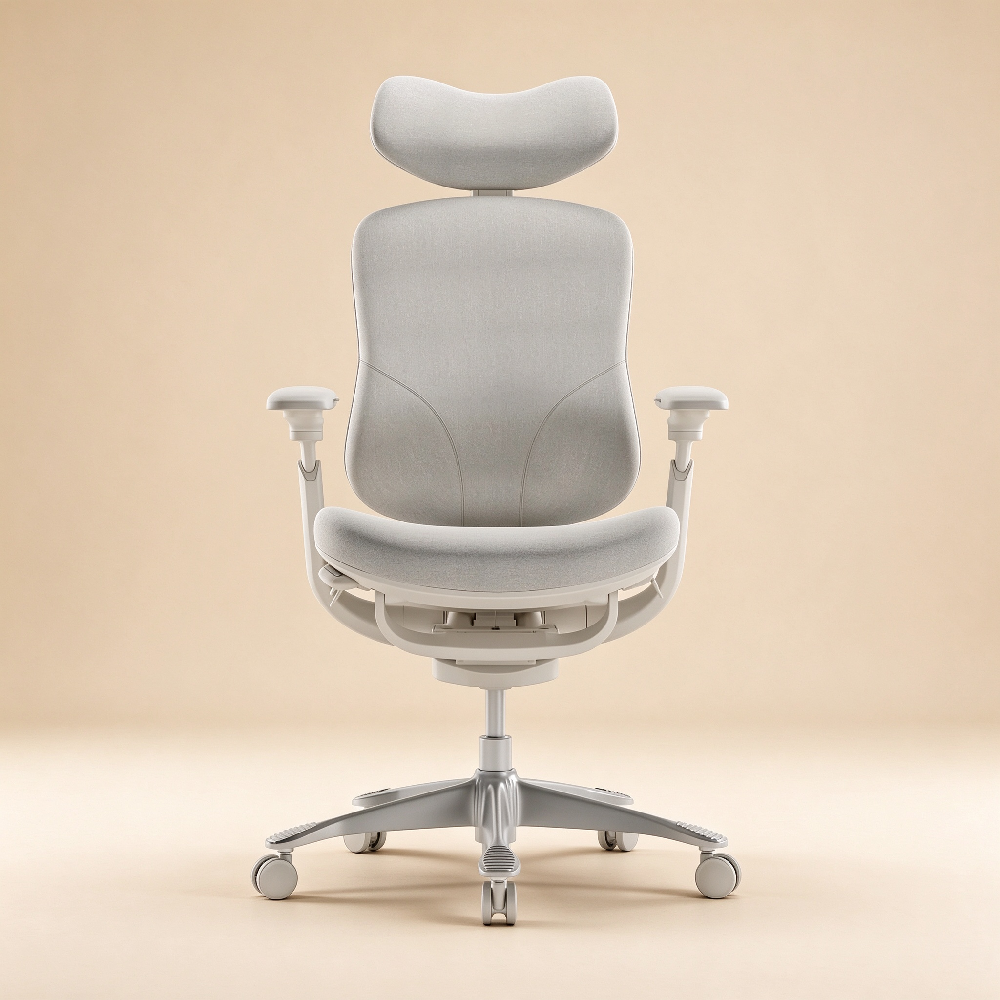 Premium Ergonomic Office Chair with Dynamic Support & Adjustable Footrest