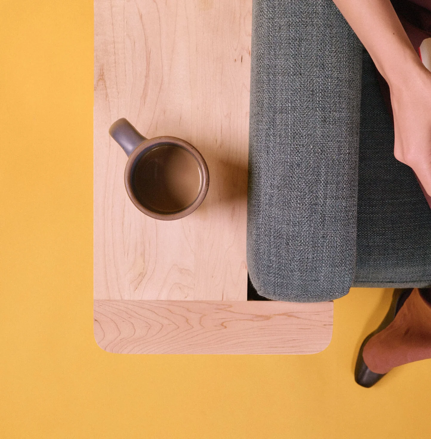 Solid Wood Cat Side Table — A Stylish Corner for You & Your Cat