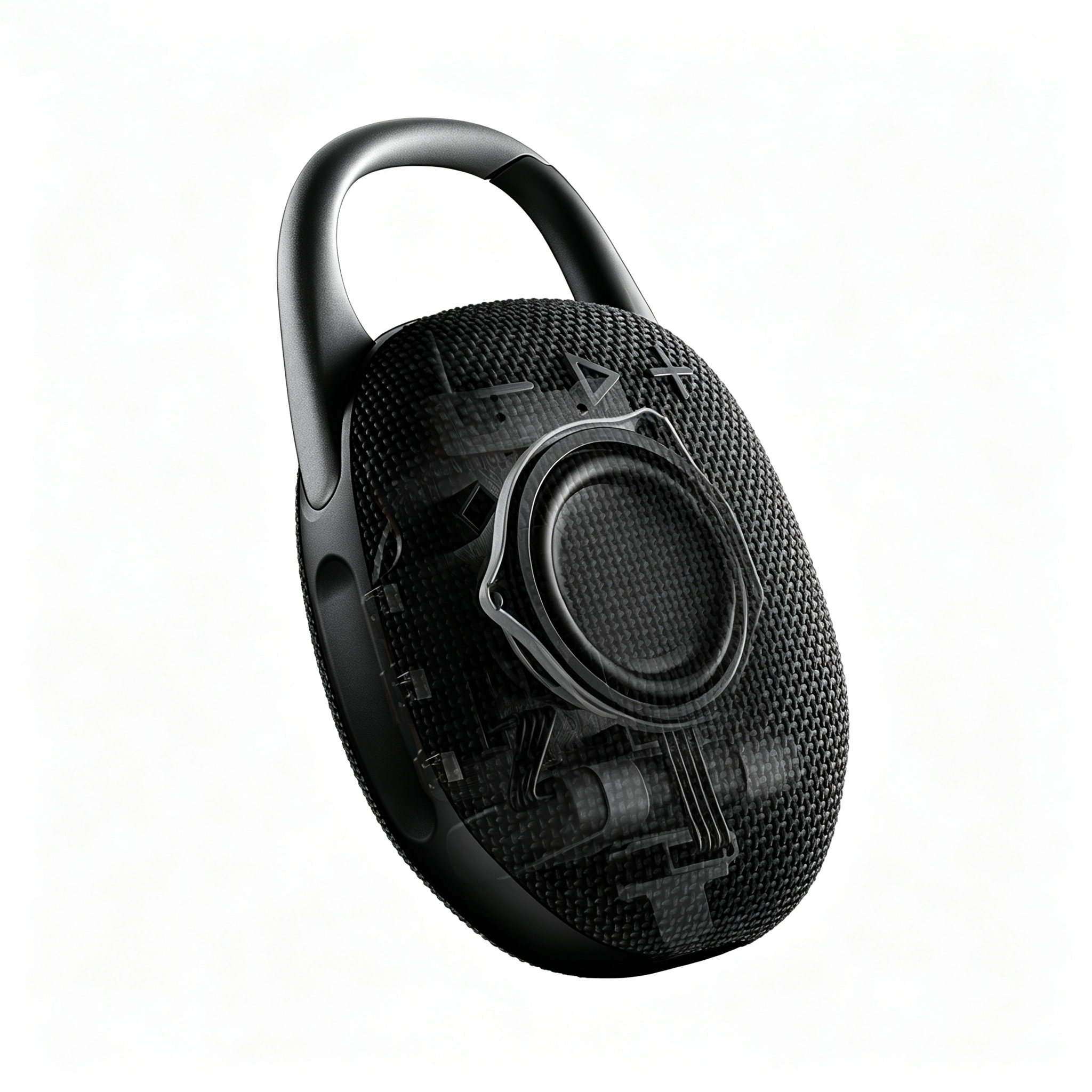 Ultra-Portable Bluetooth Speaker – Compact Design with Carabiner Clip & 12-Hour Playtime