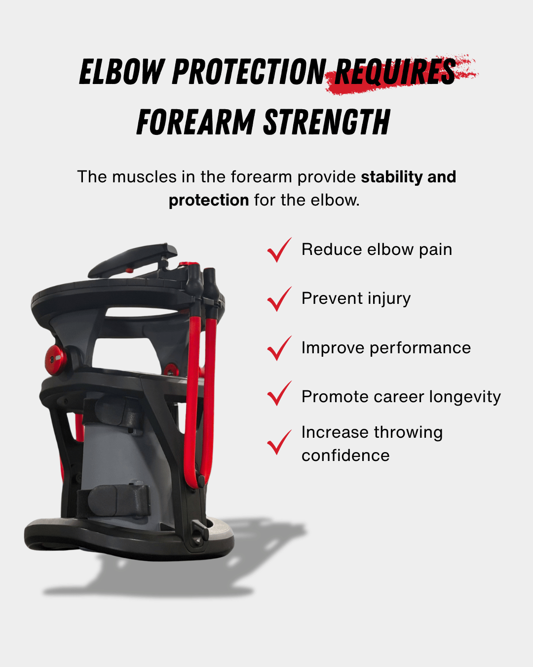 Advanced Forearm & Elbow Stability Training Device