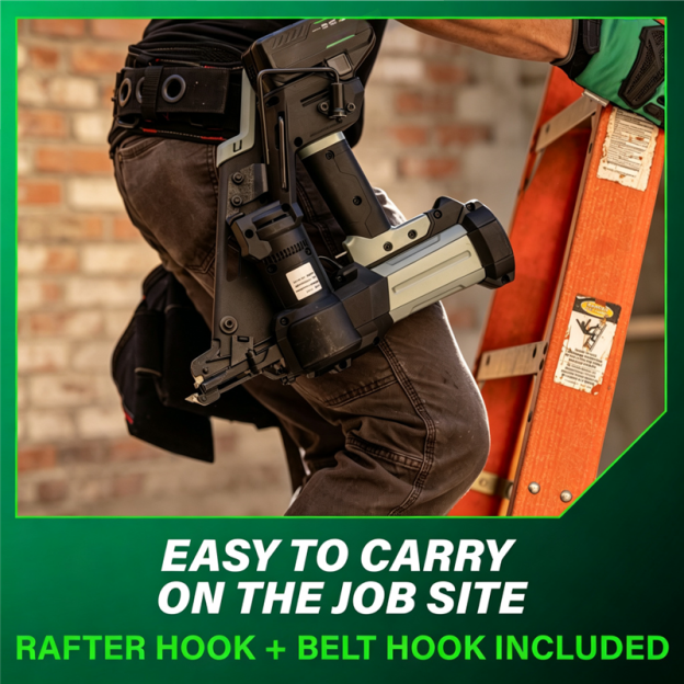 18V 21° Cordless Pneumatic Framing Nailer — Power Without the Hose