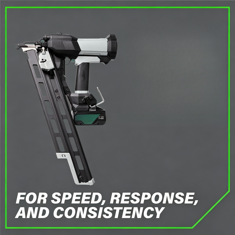 18V 21° Cordless Pneumatic Framing Nailer — Power Without the Hose