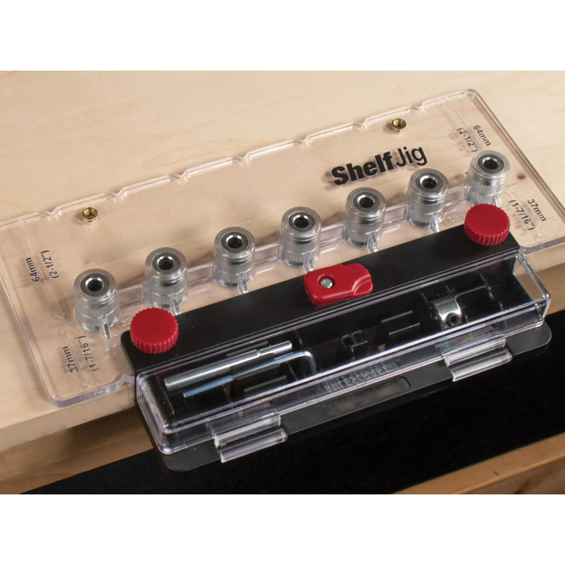 Shelf Pin Hole Jig — Cabinet Shelf Drilling Guide Tool