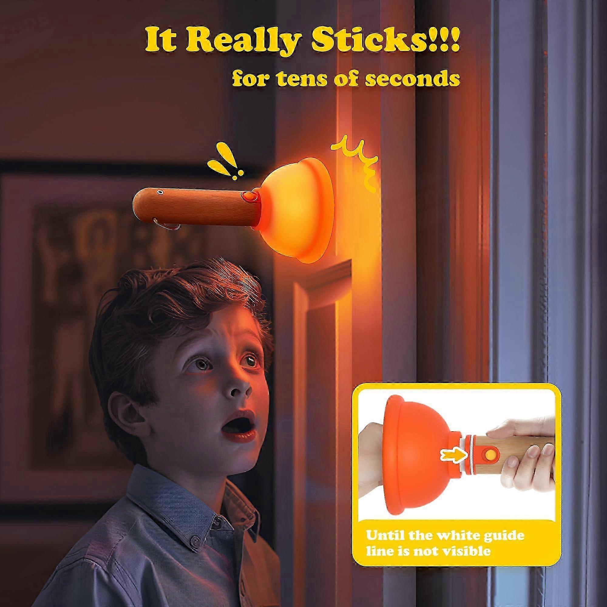 Plunger Night Light – Soft Silicone LED Lamp
