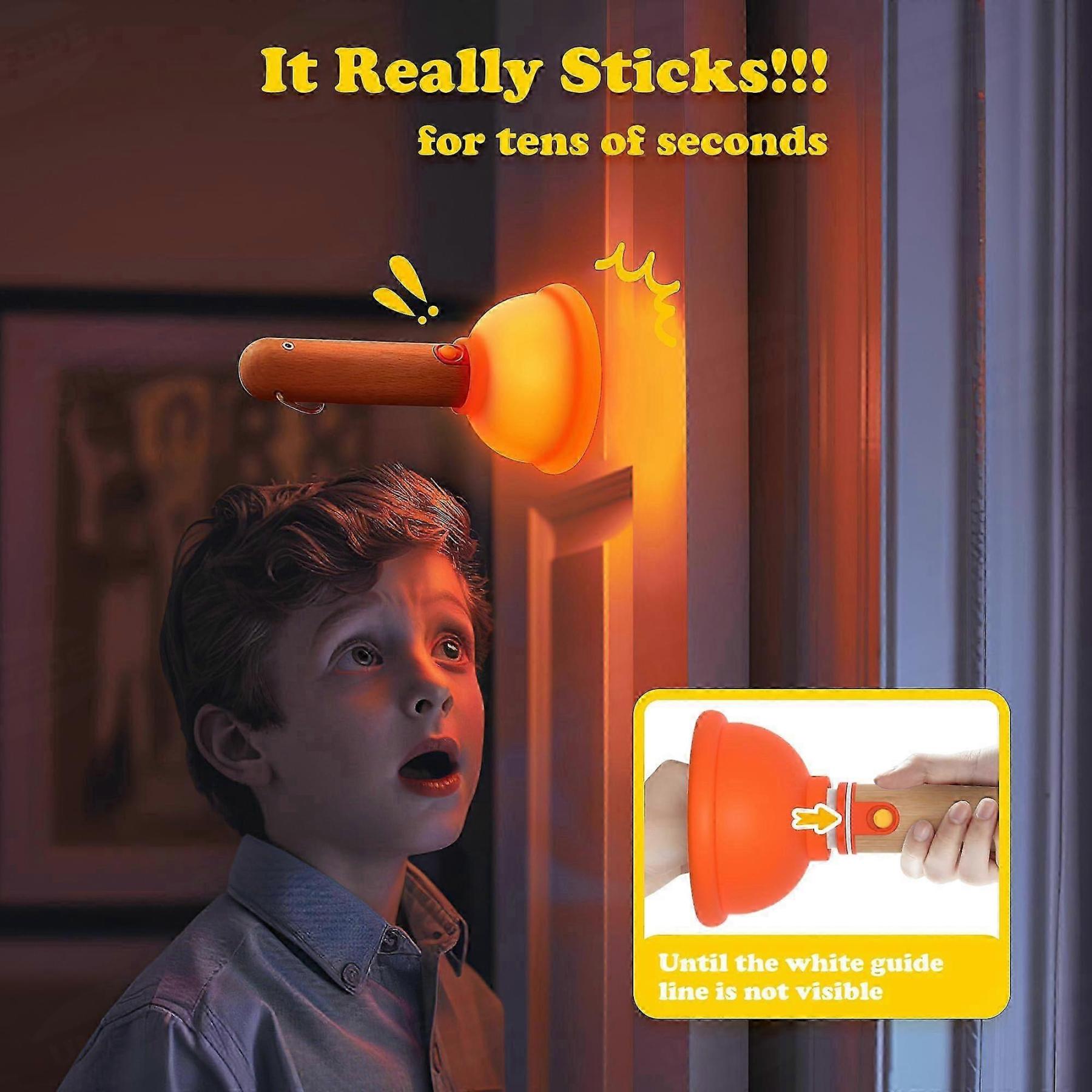 Plunger Night Light – Soft Silicone LED Lamp