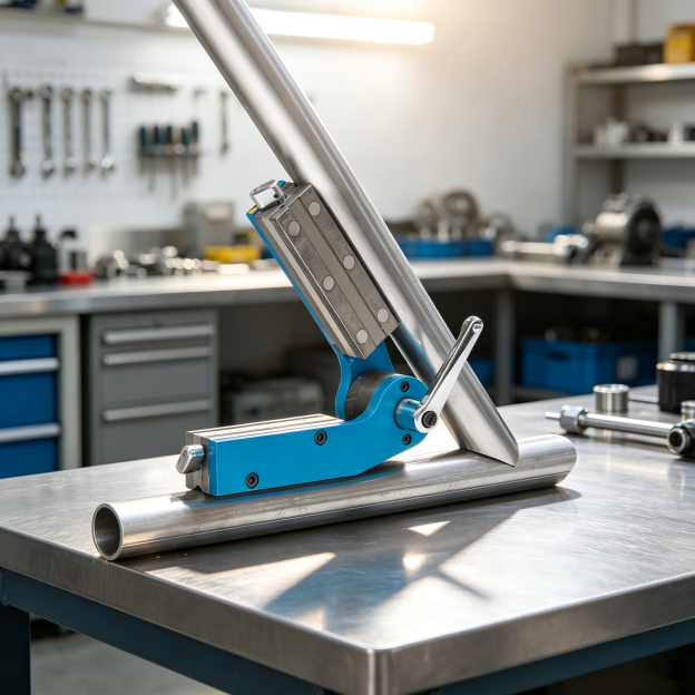 Adjustable Magnetic Welding Positioner – 30°–275°, 110 lb Pull, V-Groove for Round & Square Tubing