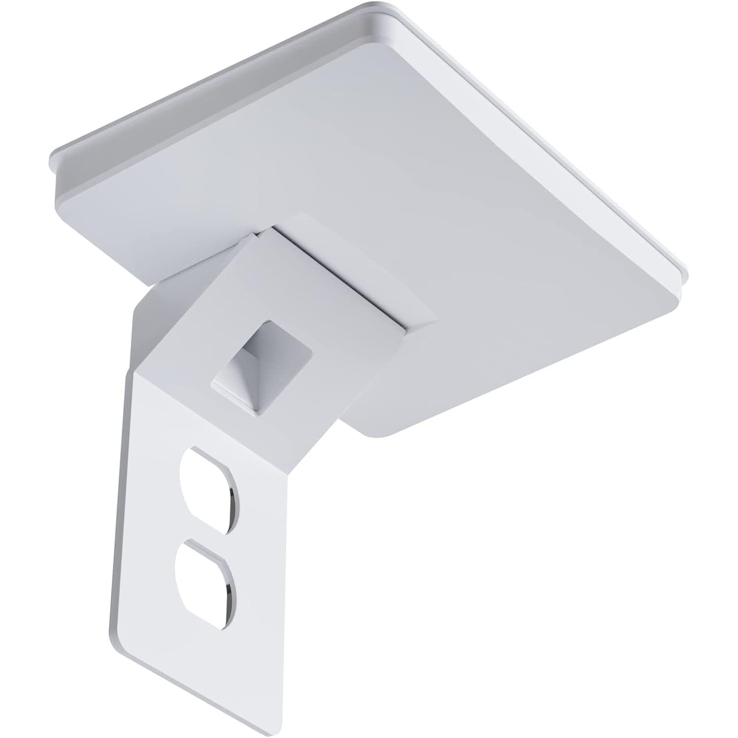 Wide Outlet Shelf – Extra-Wide Wall Outlet Shelf with Built-In Cord Storage, Supports Bulky Plugs & Devices