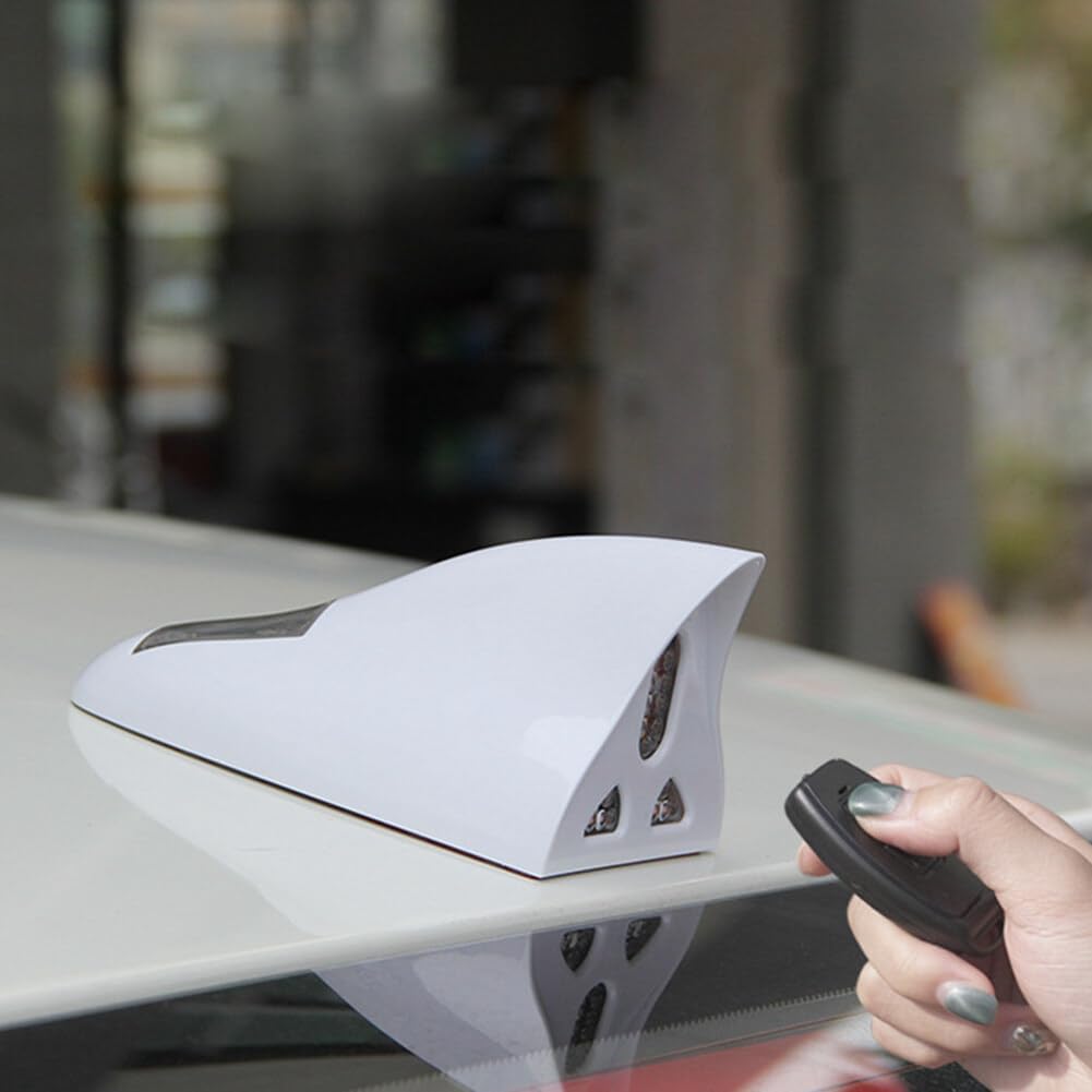 Solar Shark Fin Warning Light – Smart LED Safety Signal for Vehicles