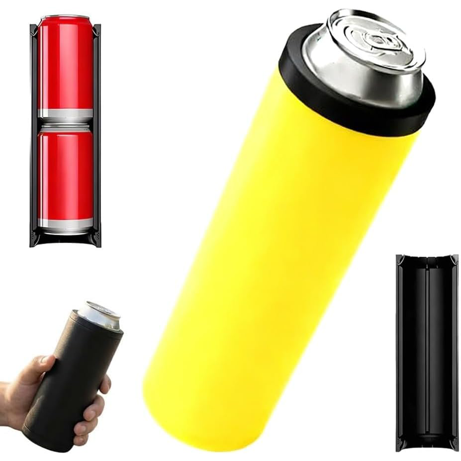Dual Can Tactical Insulated Holder – Slim Cooling Sleeve for 12 oz Cans
