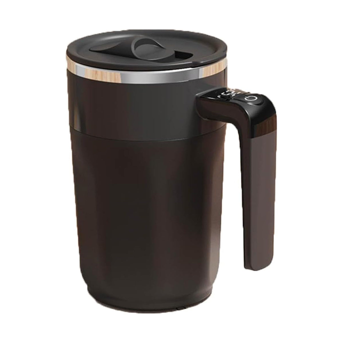 Rechargeable Magnetic Stirring Coffee Mug – Smart Temperature Control Stainless Steel Travel Cup for Coffee