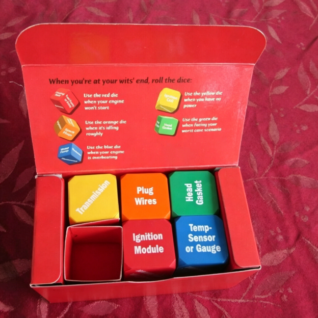 Creative Diagnostic Dice – Funny Vehicle Repair Decision Dice