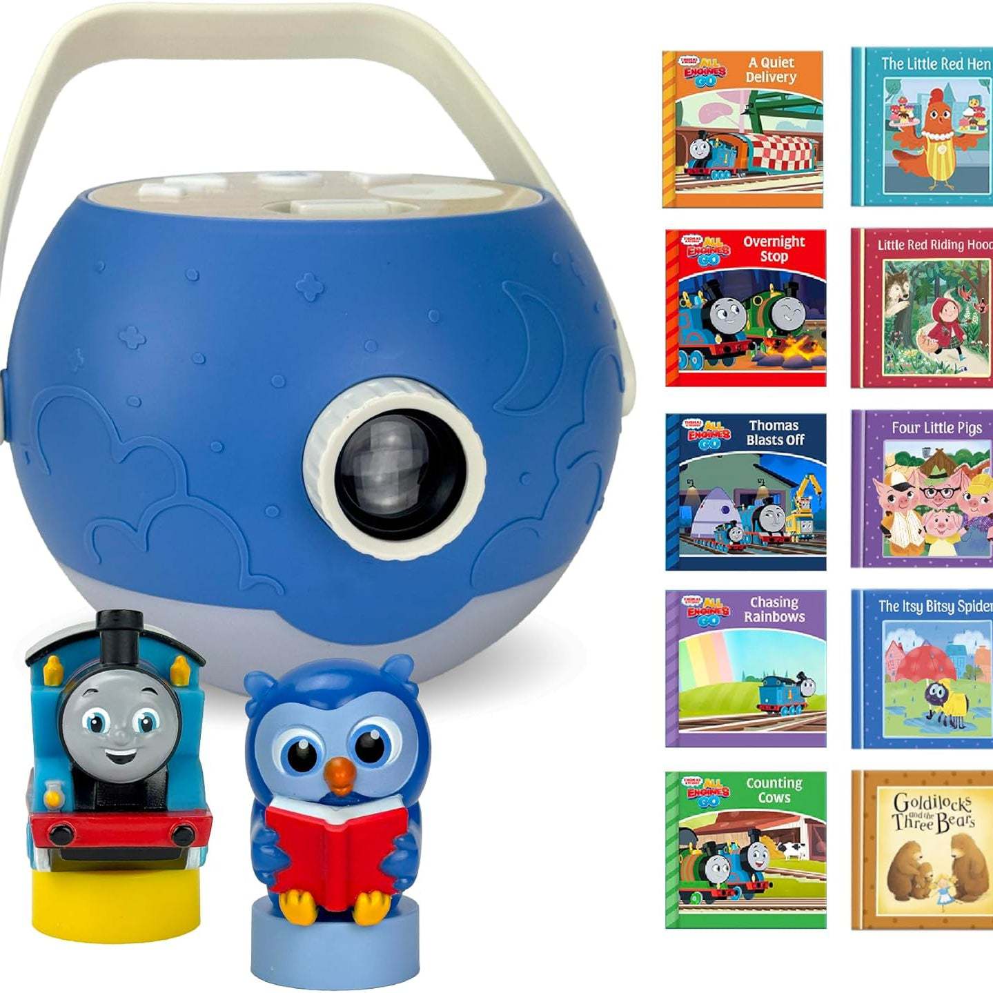 Kids' Storybook Projector – Bedtime Tales with Unicorn & Classic Stories