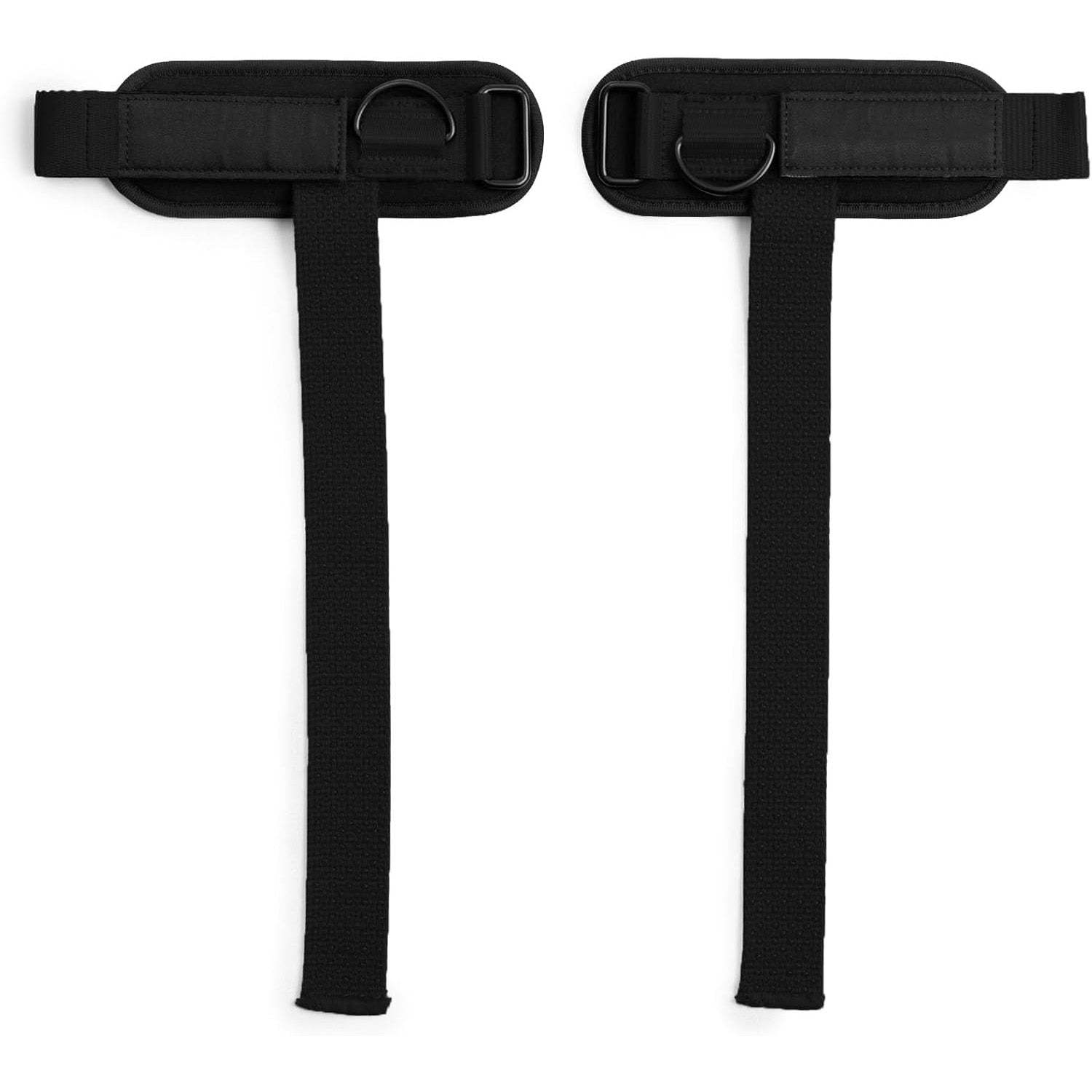 Heavy Duty D-Ring Weightlifting Straps – Anti-Slip Silicone Grip Beads, Cushioning & Adjustable Support