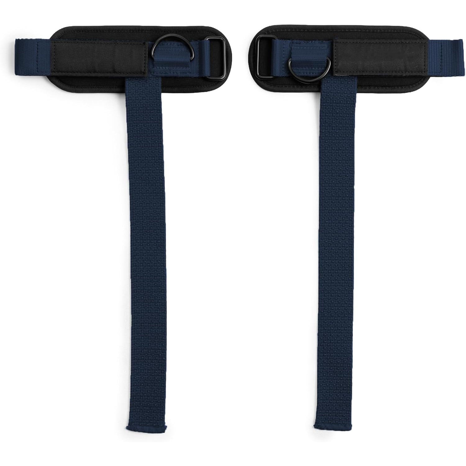 Heavy Duty D-Ring Weightlifting Straps – Anti-Slip Silicone Grip Beads, Cushioning & Adjustable Support