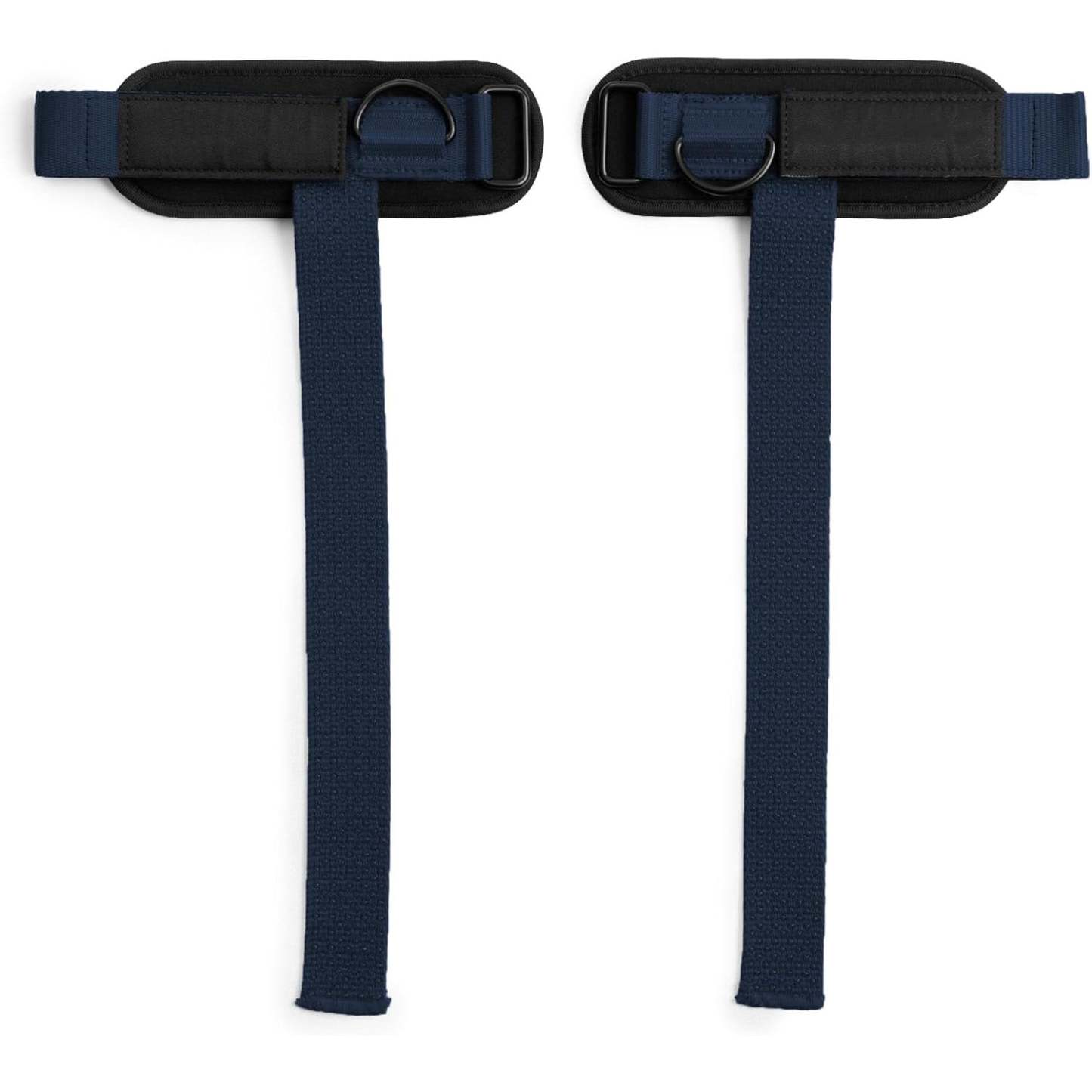 Heavy Duty D-Ring Weightlifting Straps – Anti-Slip Silicone Grip Beads, Cushioning & Adjustable Support