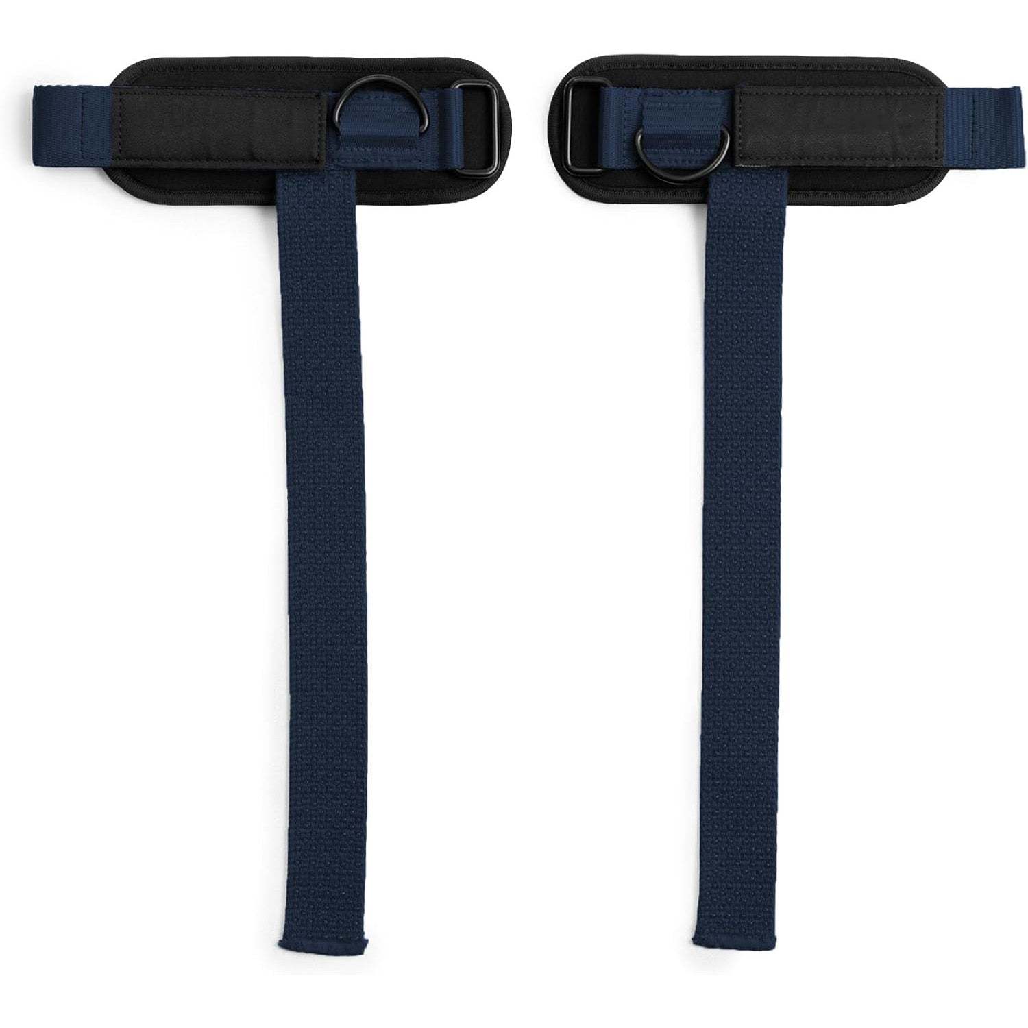 Heavy Duty D-Ring Weightlifting Straps – Anti-Slip Silicone Grip Beads, Cushioning & Adjustable Support