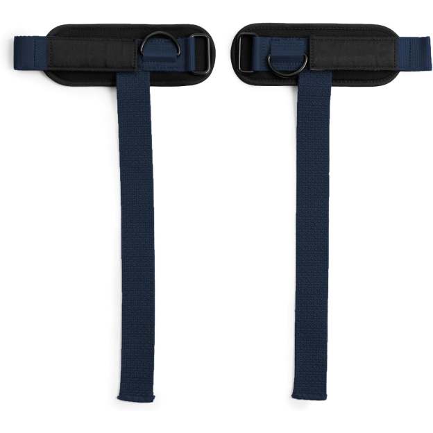 Heavy Duty D-Ring Weightlifting Straps – Anti-Slip Silicone Grip Beads, Cushioning & Adjustable Support