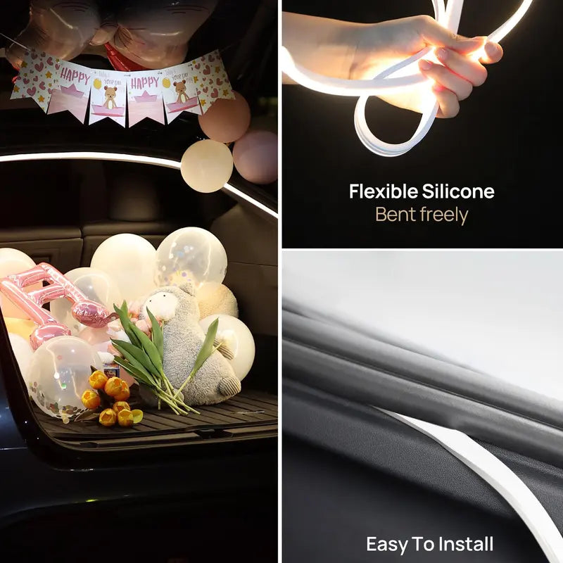 168-inch LED interior lighting kit for car trunk