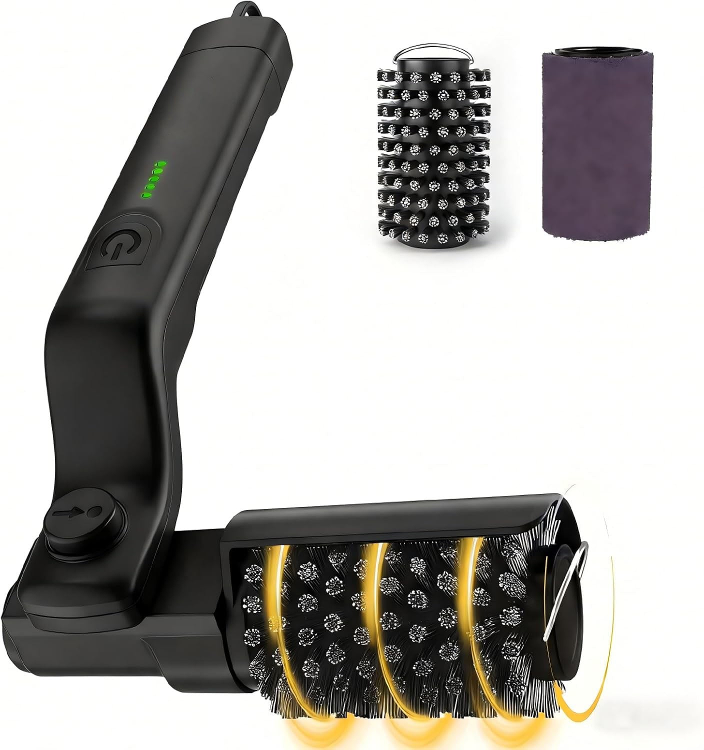 Electric rotating barbecue brush