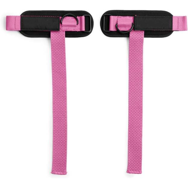 Heavy Duty D-Ring Weightlifting Straps – Anti-Slip Silicone Grip Beads, Cushioning & Adjustable Support