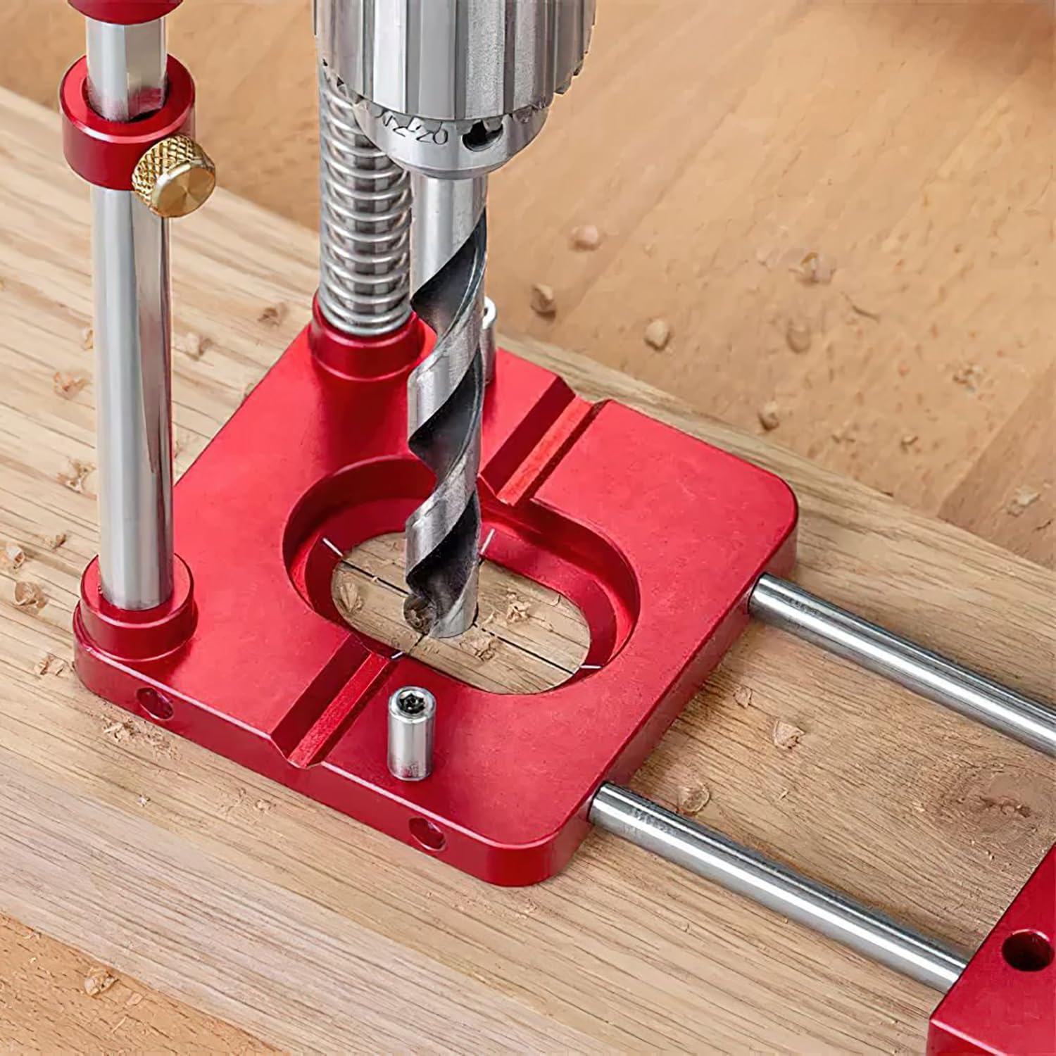 Woodworking Dowel Jig – Portable Drill Hole Positioner for Precision Drilling