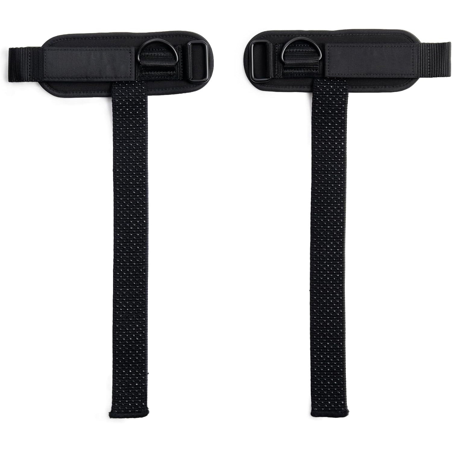 Heavy Duty D-Ring Weightlifting Straps – Anti-Slip Silicone Grip Beads