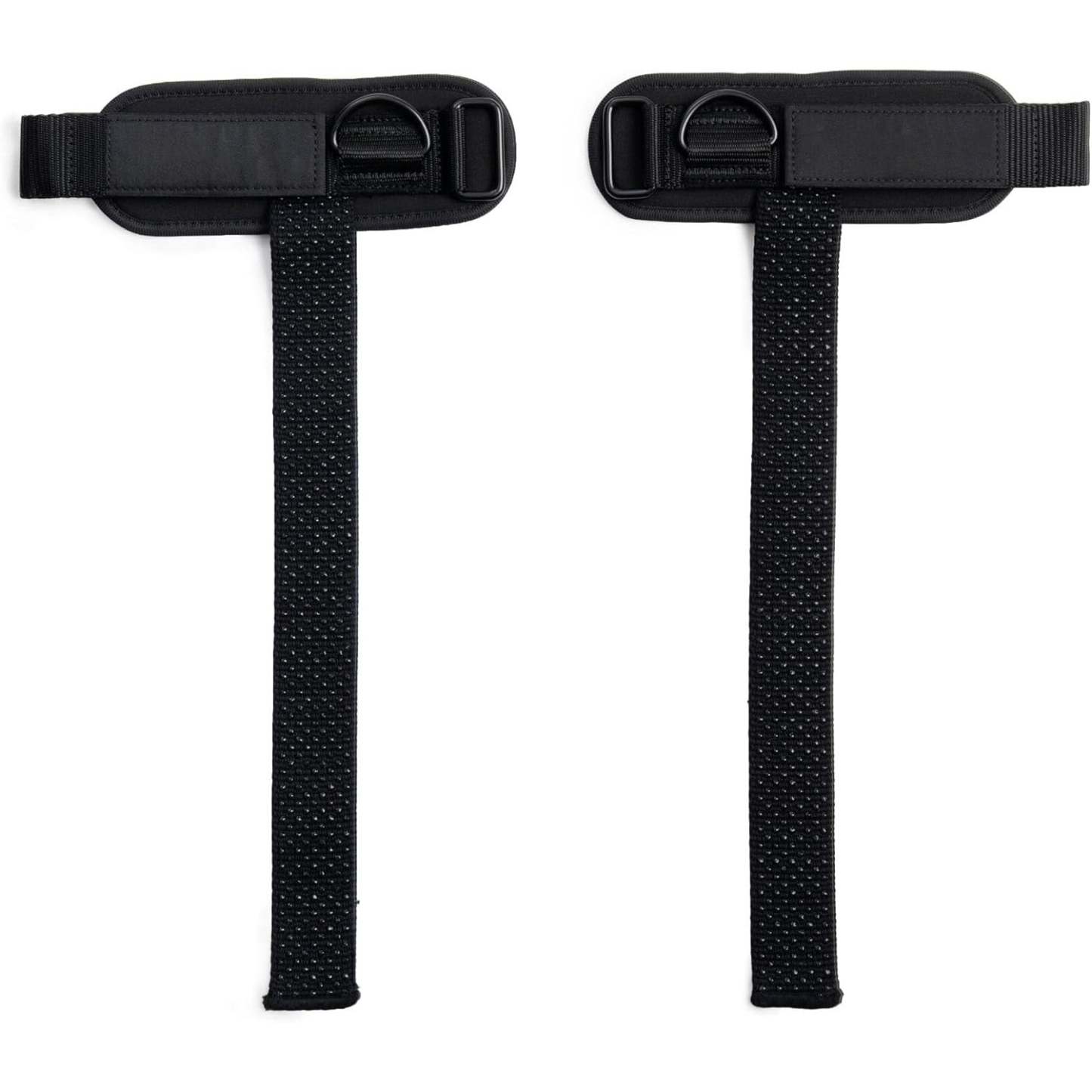 Heavy Duty D-Ring Weightlifting Straps – Anti-Slip Silicone Grip Beads, Cushioning & Adjustable Support