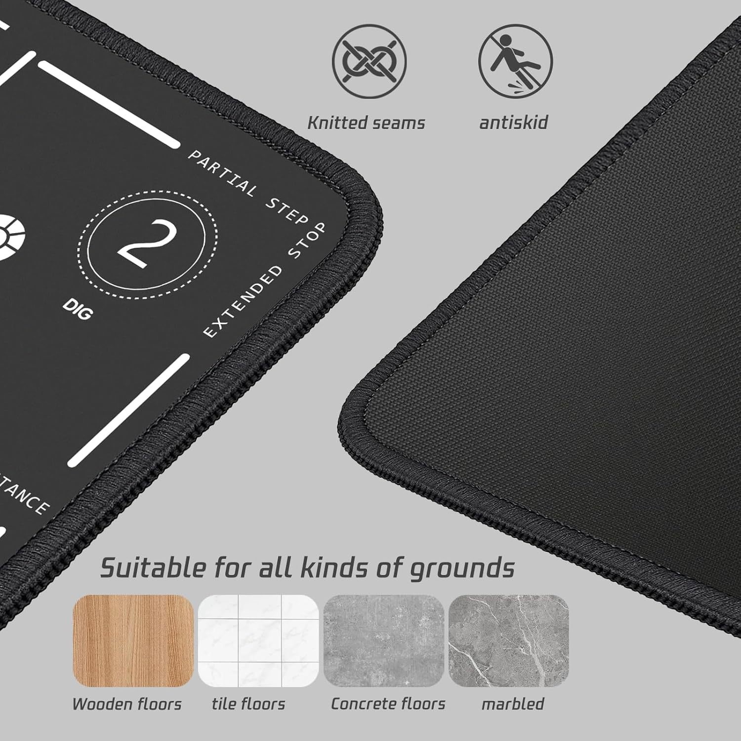 Portable Basketball Footwork Training Mat – Agility Footstep Training Pad