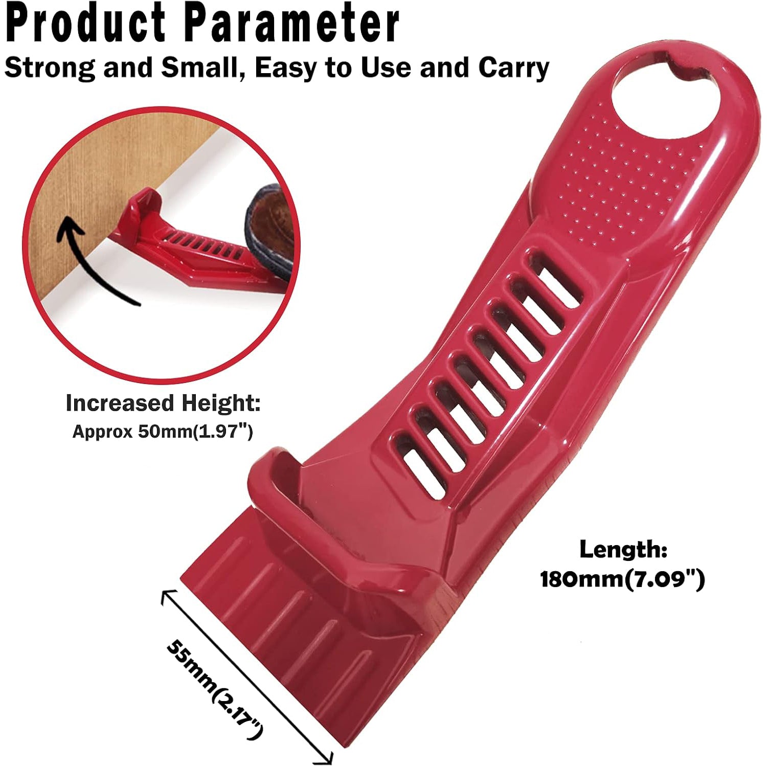 Multi-Functional Drywall Installation Tool – Door Lifter, File, Edge File