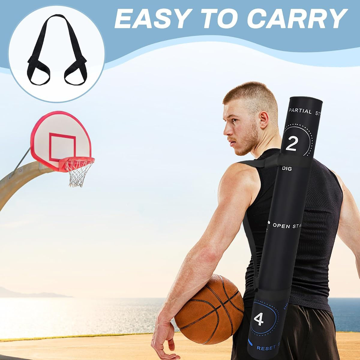 Portable Basketball Footwork Training Mat – Agility Footstep Training Pad