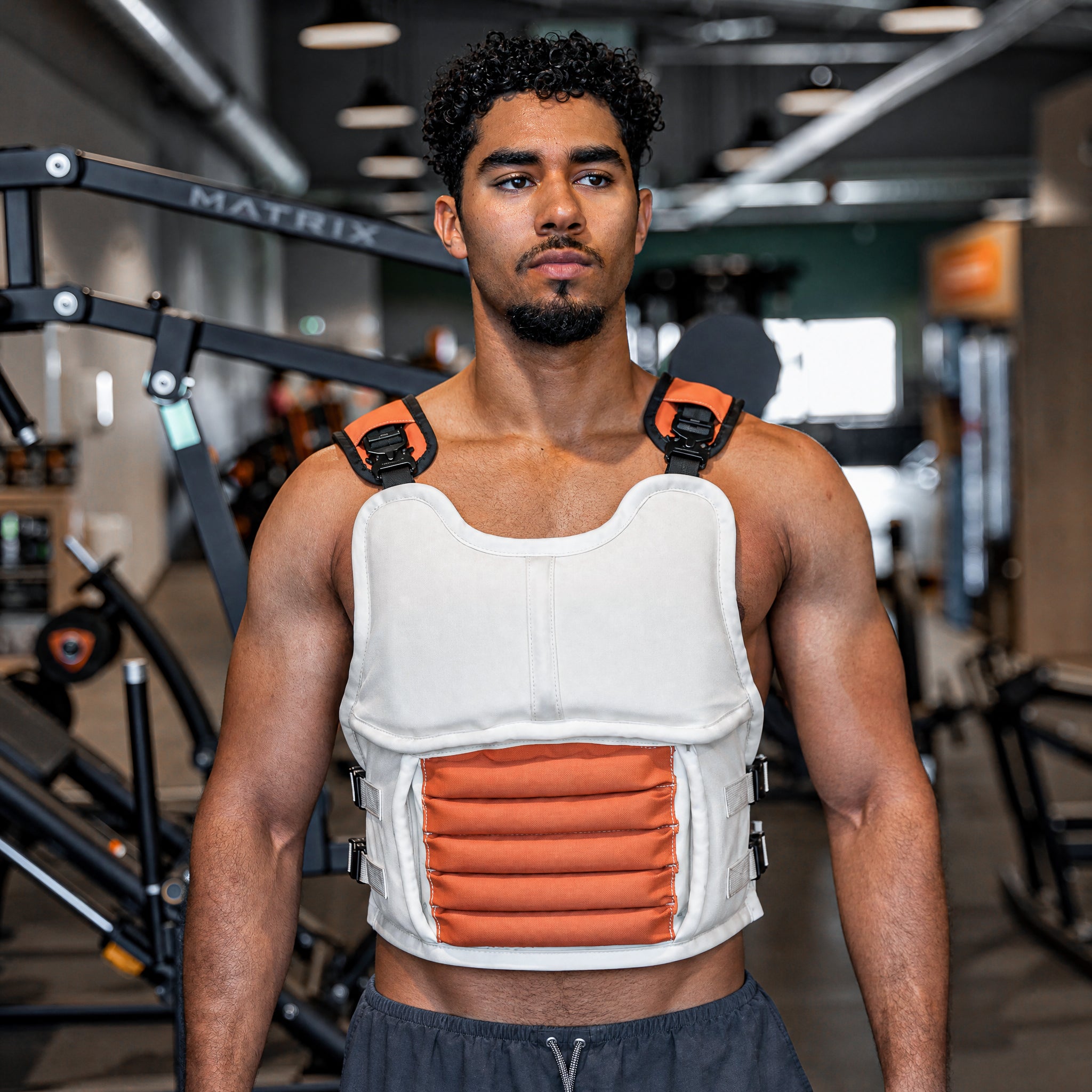 Weighted vest during strength training