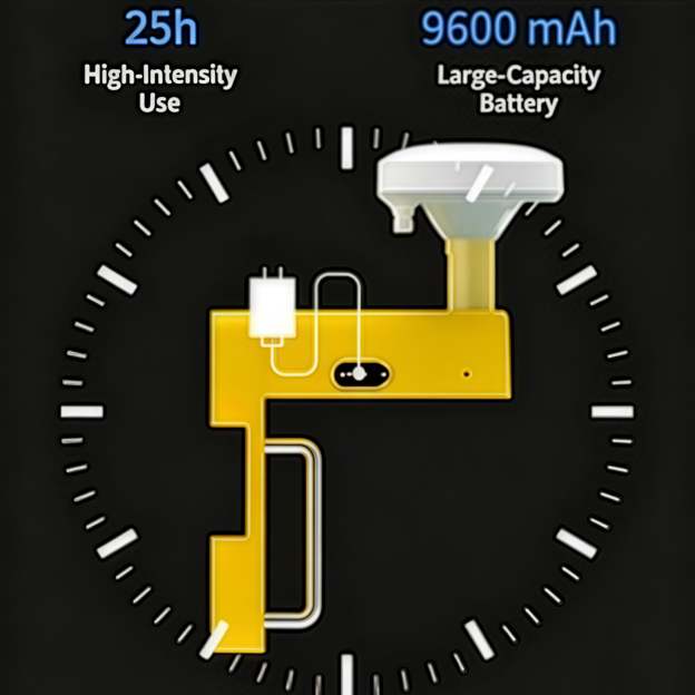 Excavator Grade Control System – Beidou RTK, IP68, Any‑Angle Leveling, 3‑Day Battery
