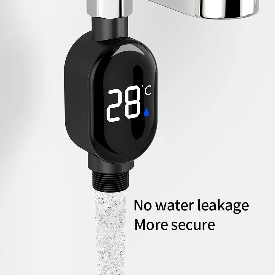LED Shower Temperature Display Water Thermometer