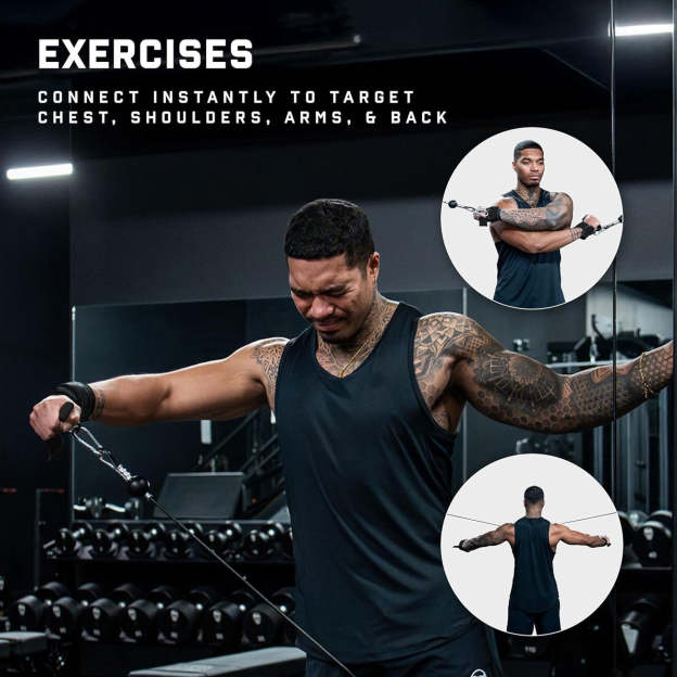 Heavy Duty D-Ring Weightlifting Straps – Anti-Slip Silicone Grip Beads, Cushioning & Adjustable Support