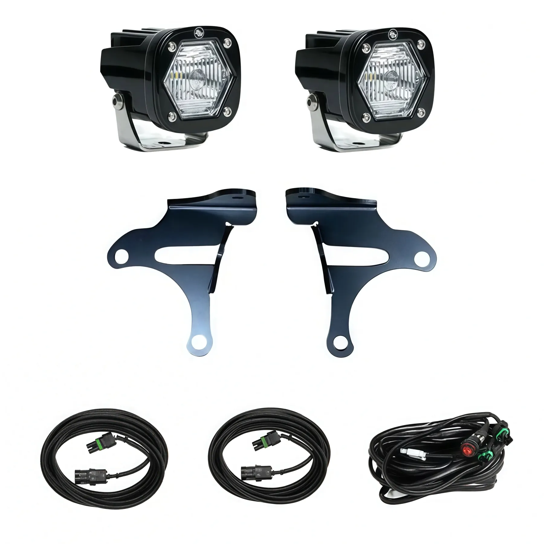 Universal Off-Road LED Auxiliary Light Kit– High-Performance Driving Lights for Night Trails, Desert Adventures