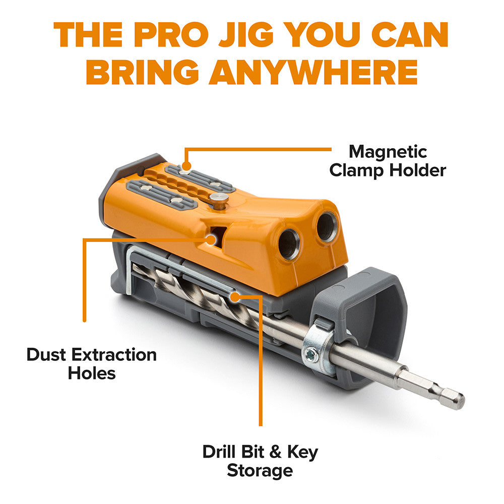Pocket Hole Jig Kit – Includes 3" Face Frame Clamp