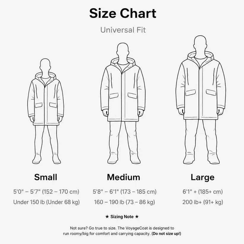 Packable Travel Coat