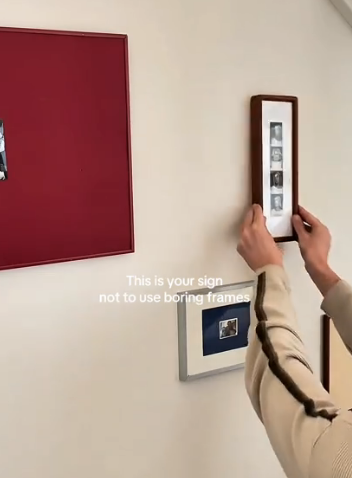 Photo Booth Strip Frame – Unique Mini Polaroid Picture Frame