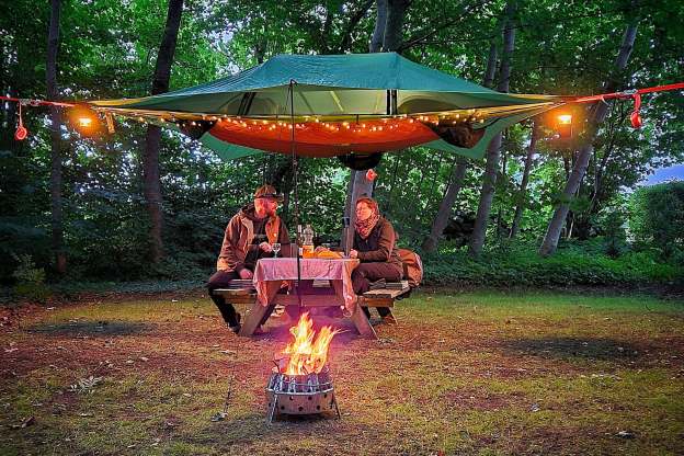 All-Terrain 3-Person Suspension Tree Tent – Elevated Camping System