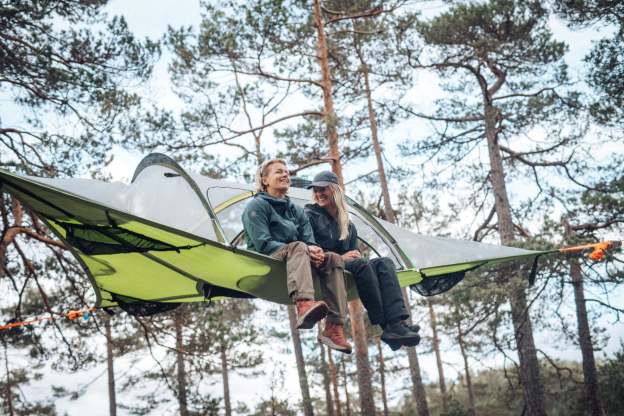 All-Terrain 3-Person Suspension Tree Tent – Elevated Camping System