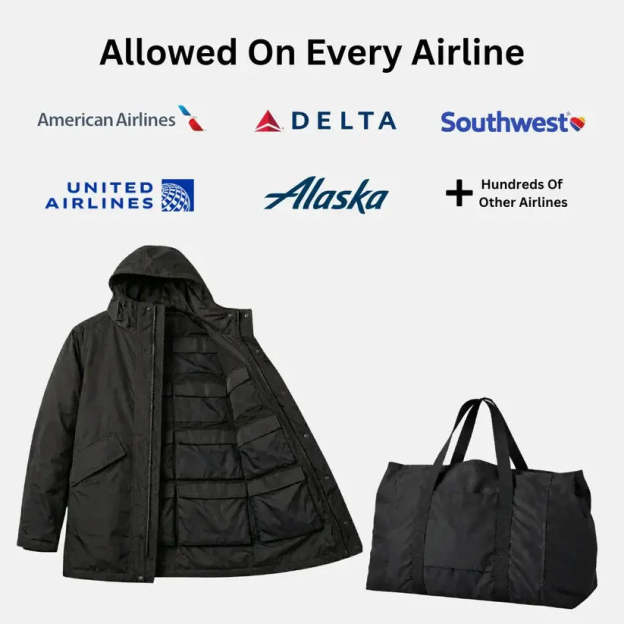 Packable Travel Coat