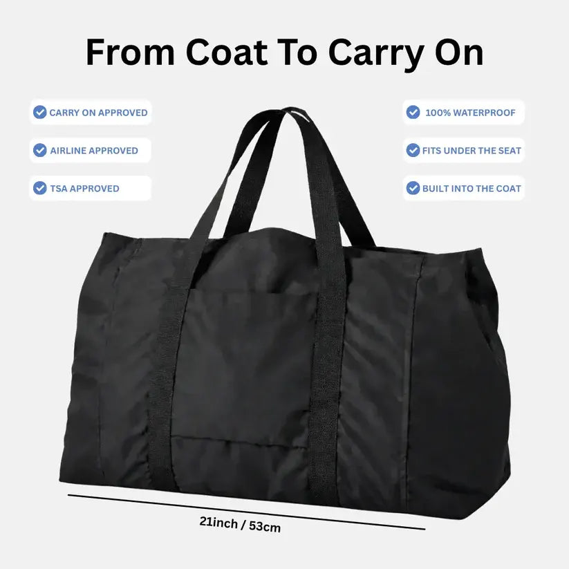 Packable Travel Coat