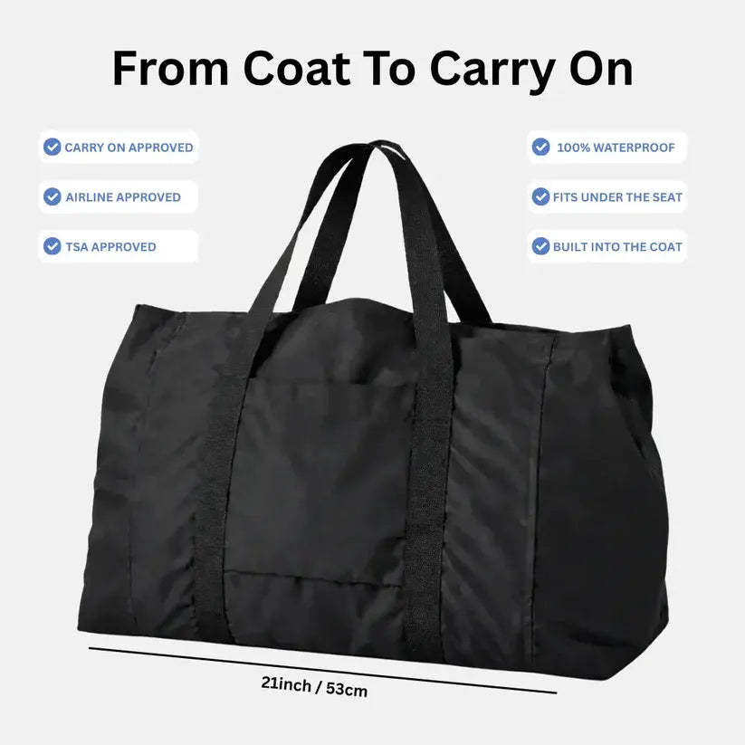 Packable Travel Coat