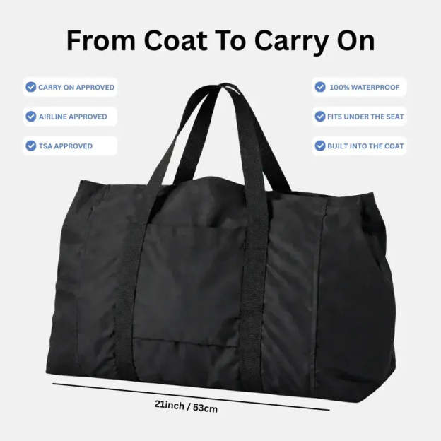 Packable Travel Coat